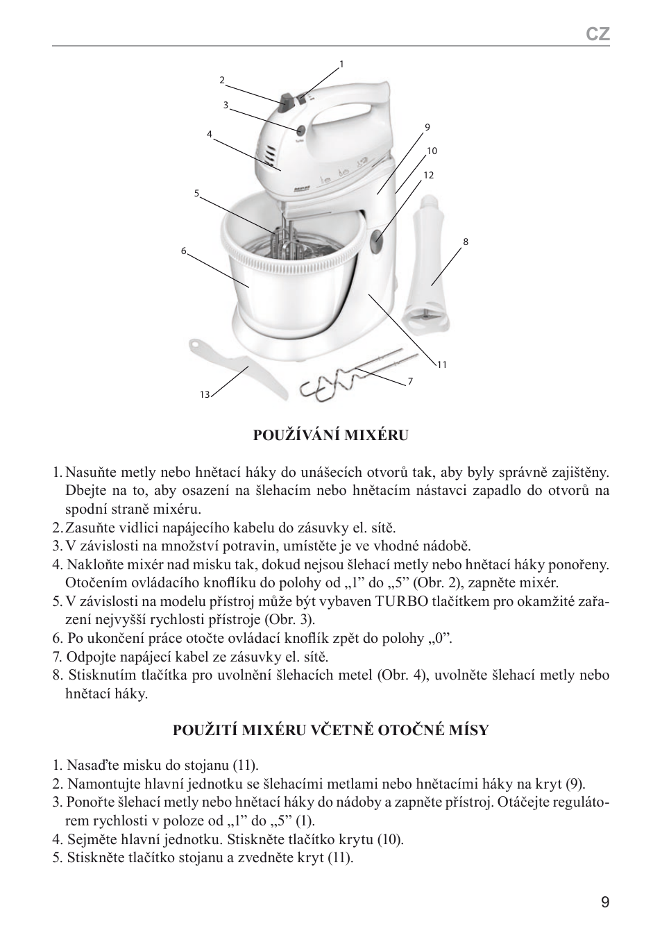 MPM MMR-03 User Manual | Page 9 / 34