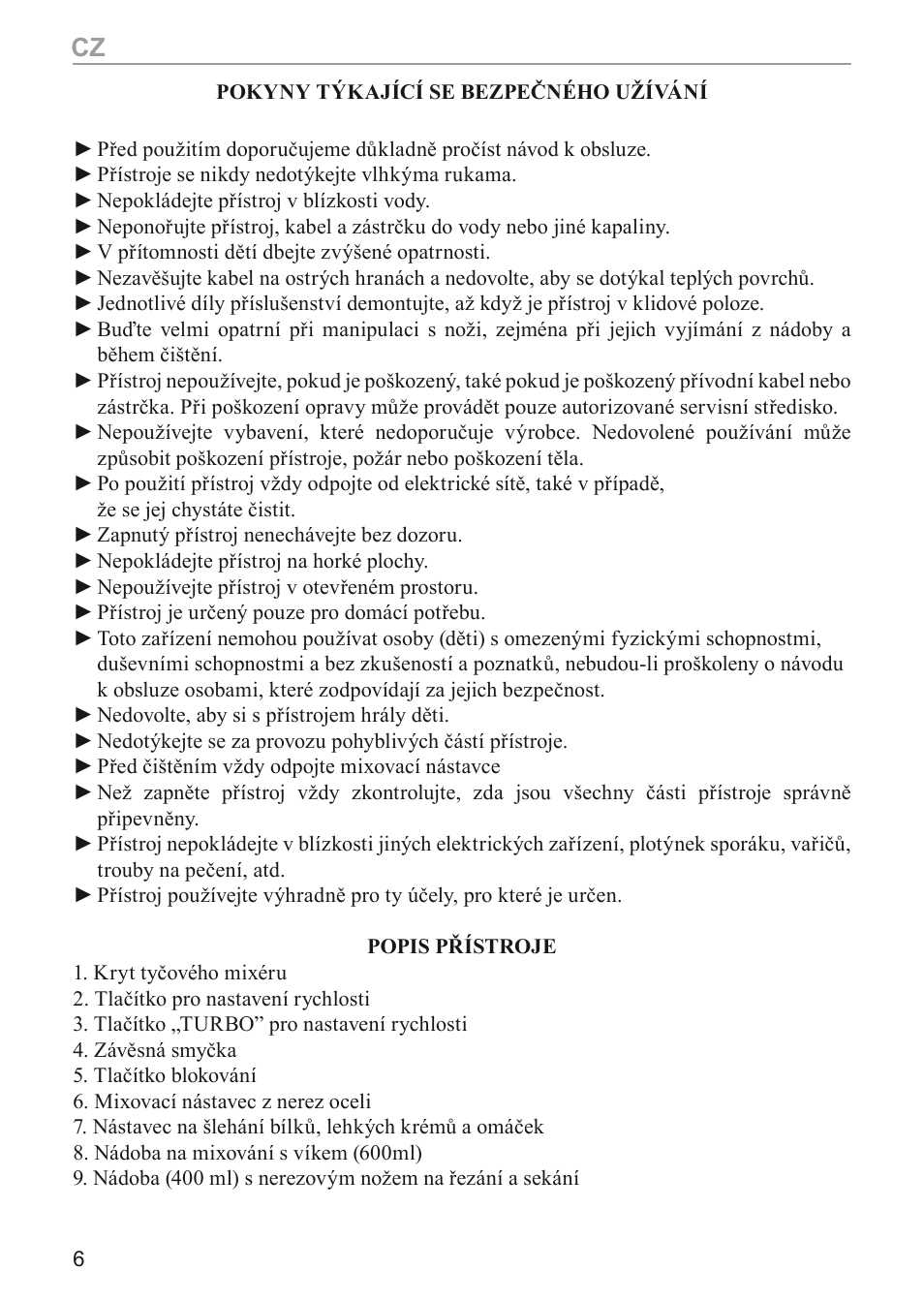 MPM MBL-03 User Manual | Page 6 / 24