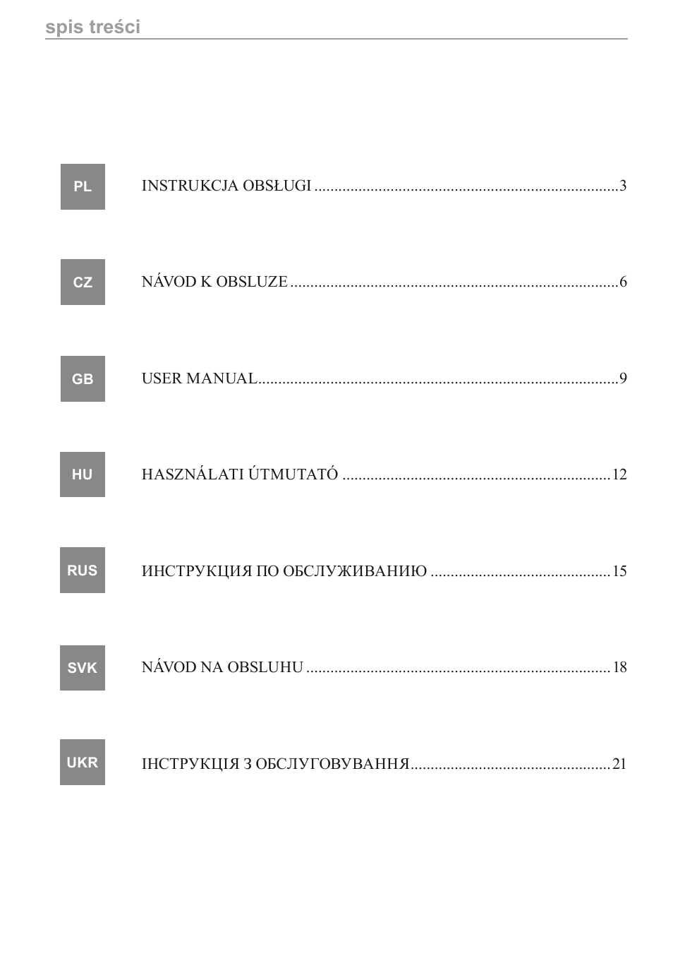 MPM MCZ-17 User Manual | Page 2 / 24