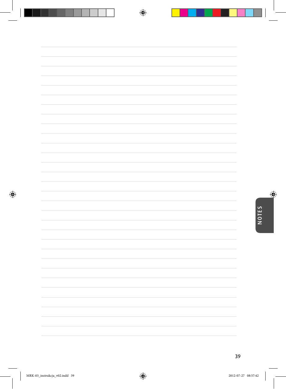 MPM MRK-03 User Manual | Page 39 / 40
