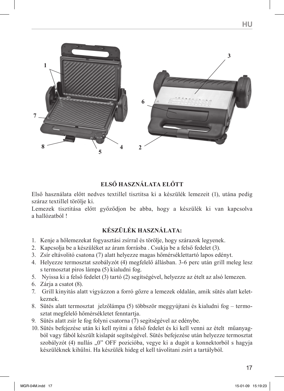 MPM MGR-04M User Manual | Page 17 / 32