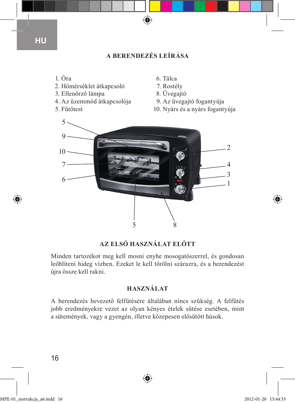 MPM MPE-01 User Manual | Page 16 / 32