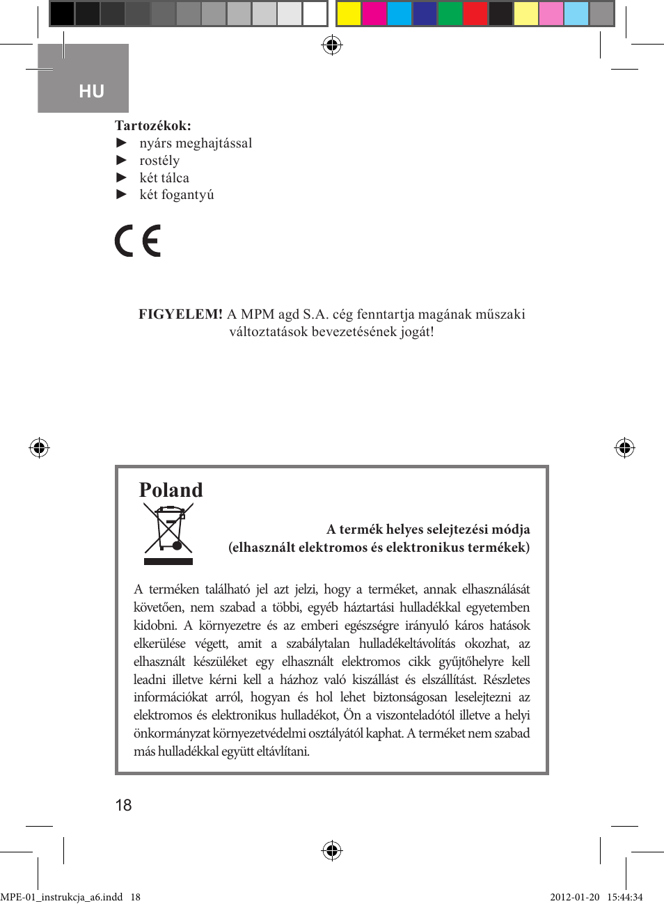 Poland | MPM MPE-01 User Manual | Page 18 / 32