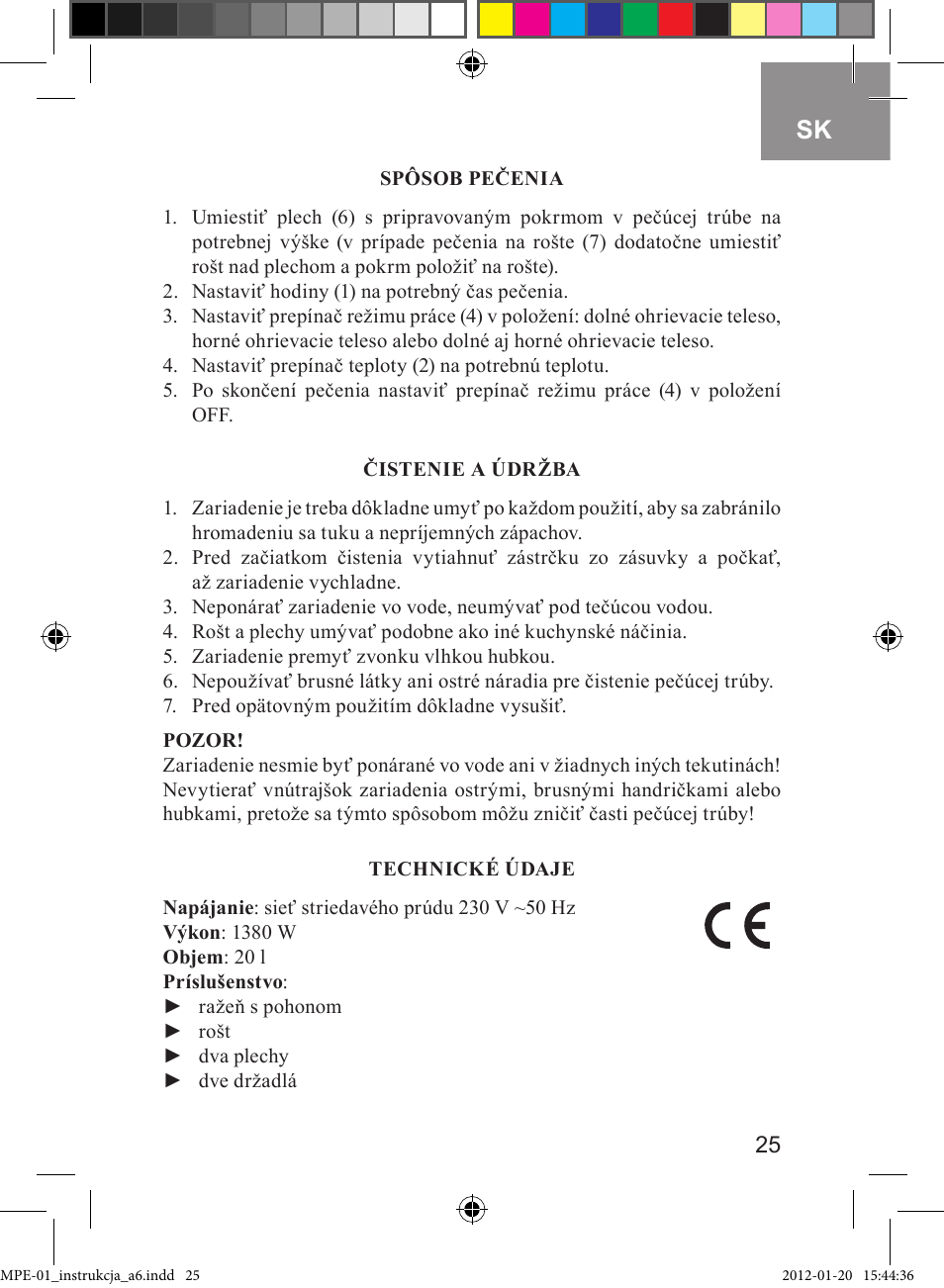 MPM MPE-01 User Manual | Page 25 / 32