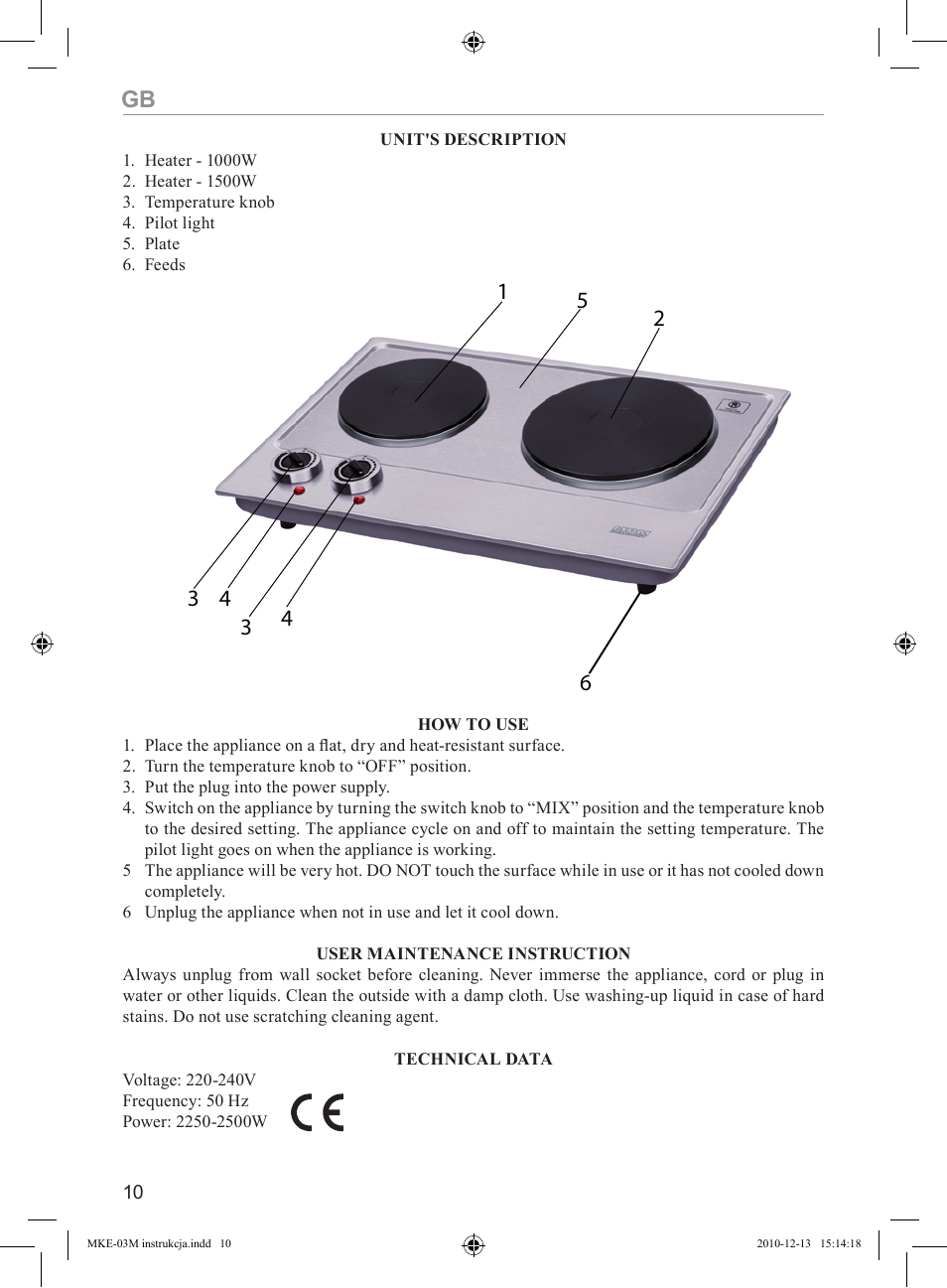 MPM MKE-03M User Manual | Page 10 / 24