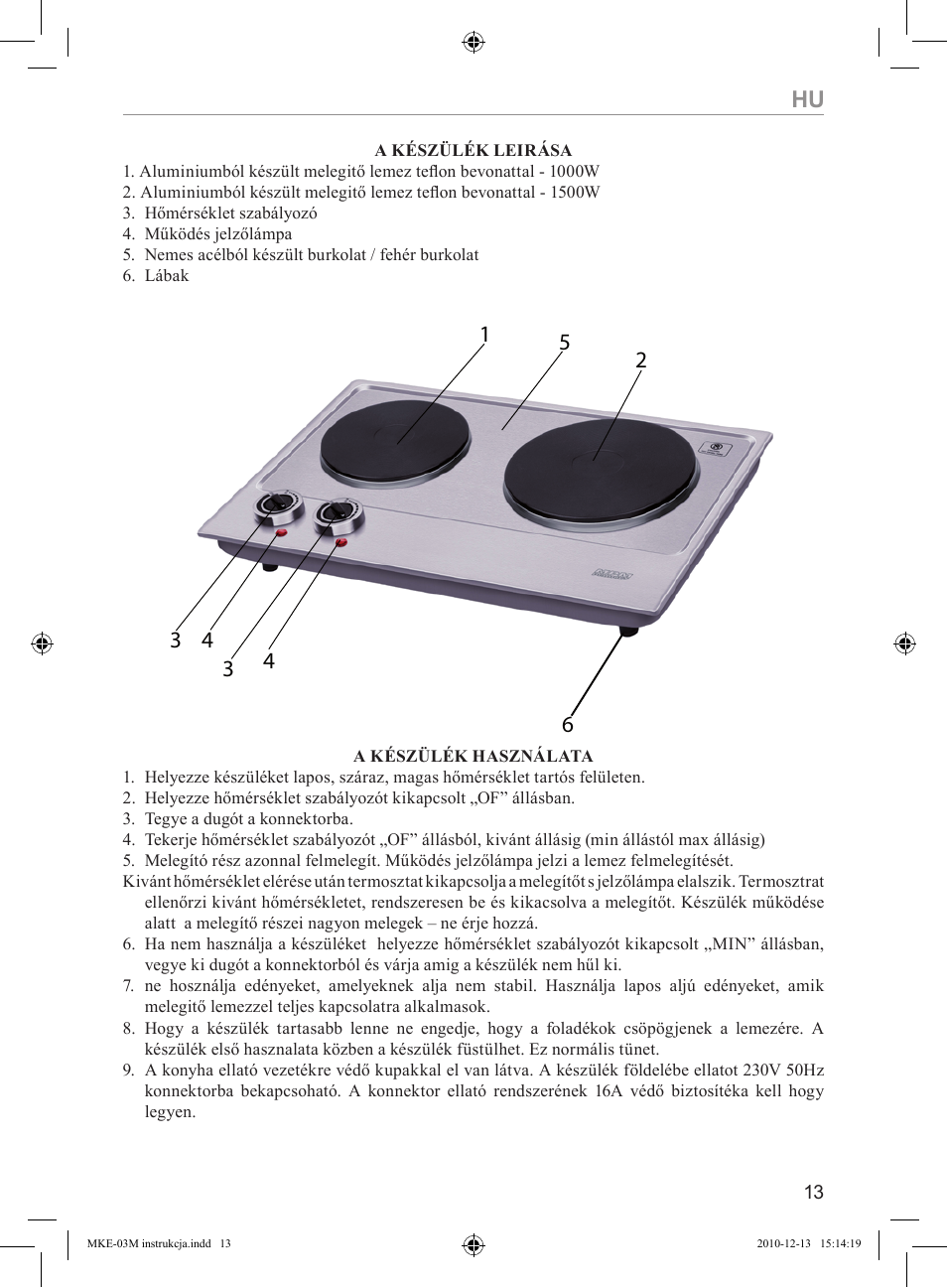 MPM MKE-03M User Manual | Page 13 / 24