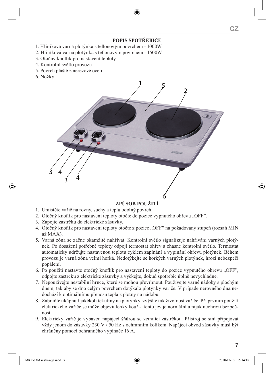 MPM MKE-03M User Manual | Page 7 / 24