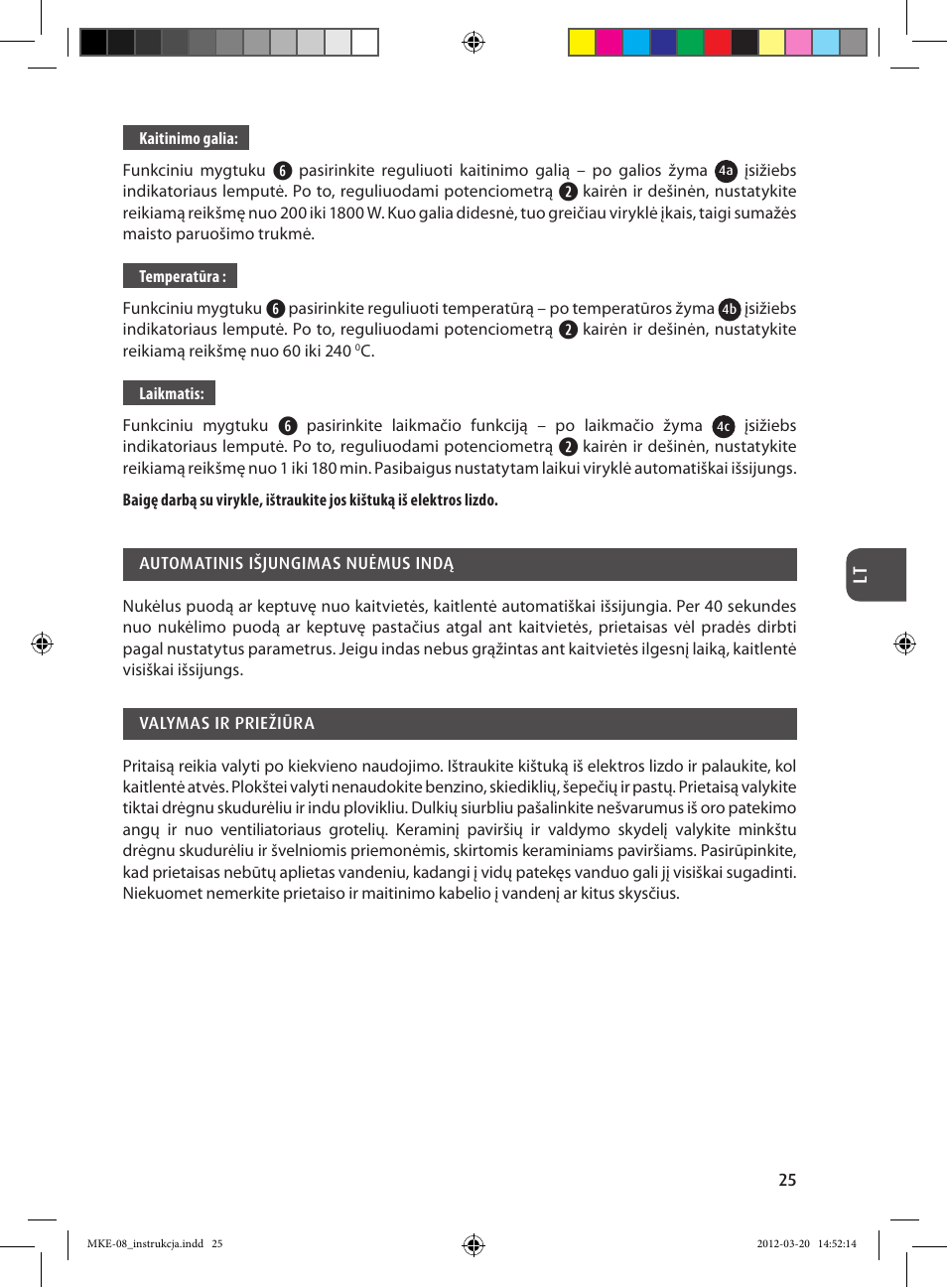 MPM MKE-08 User Manual | Page 25 / 32