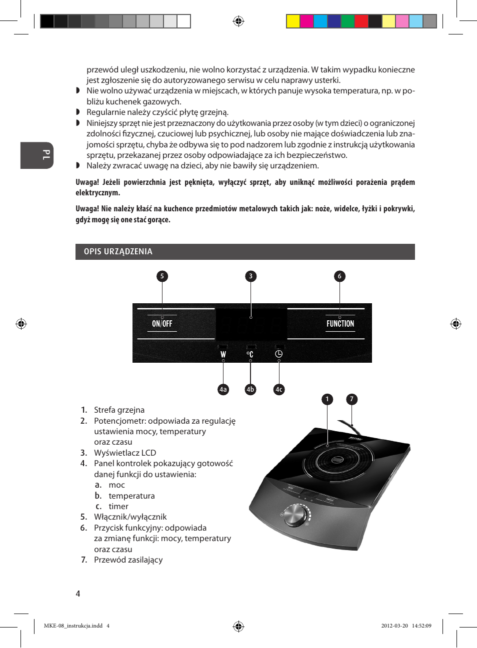 MPM MKE-08 User Manual | Page 4 / 32