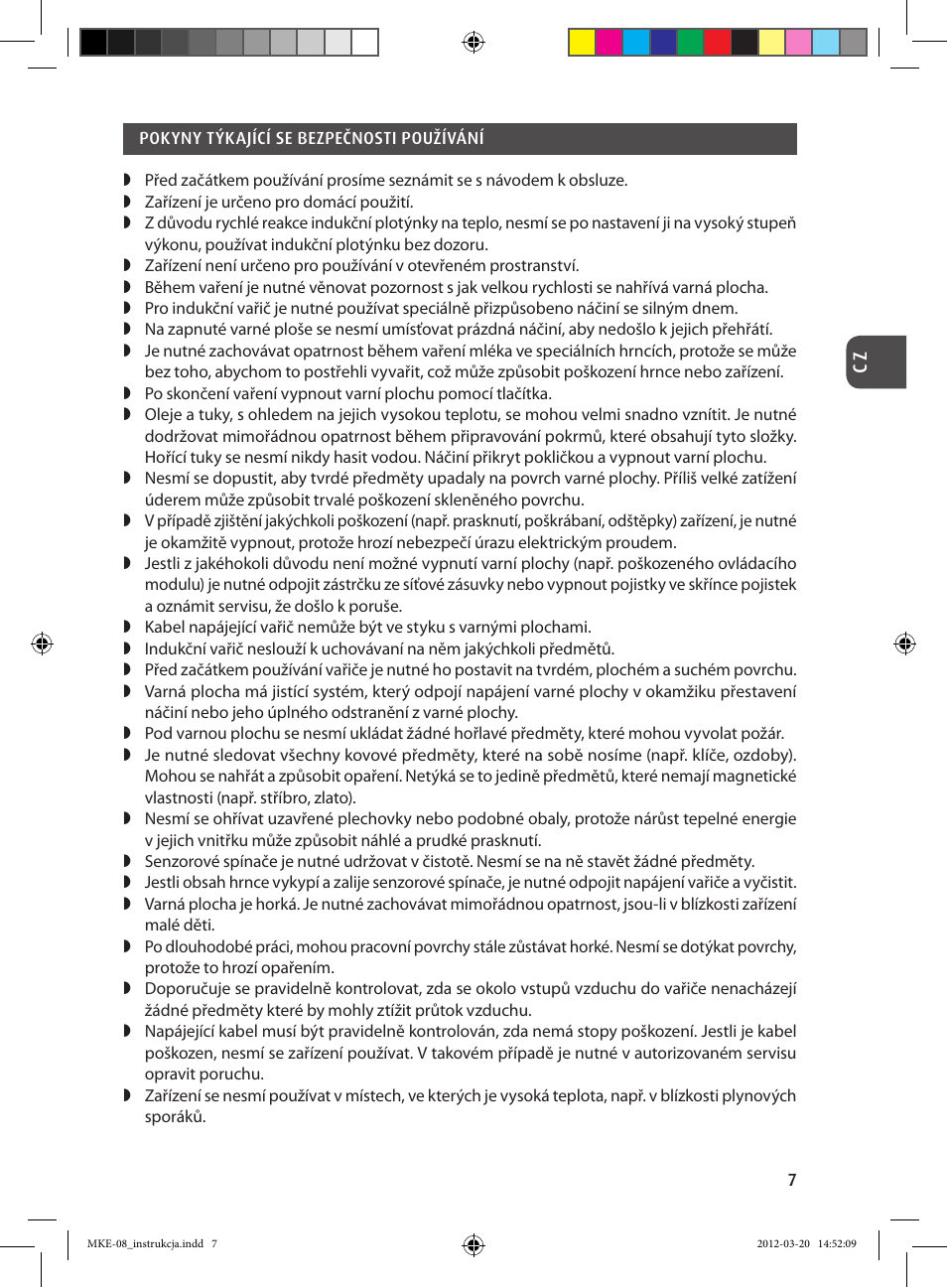 MPM MKE-08 User Manual | Page 7 / 32