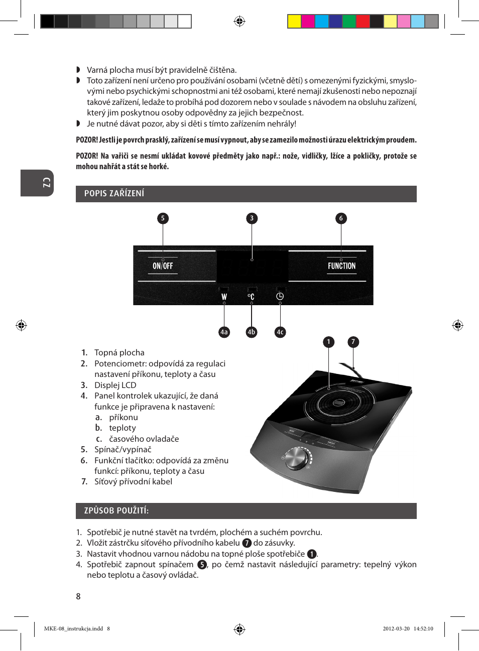 MPM MKE-08 User Manual | Page 8 / 32