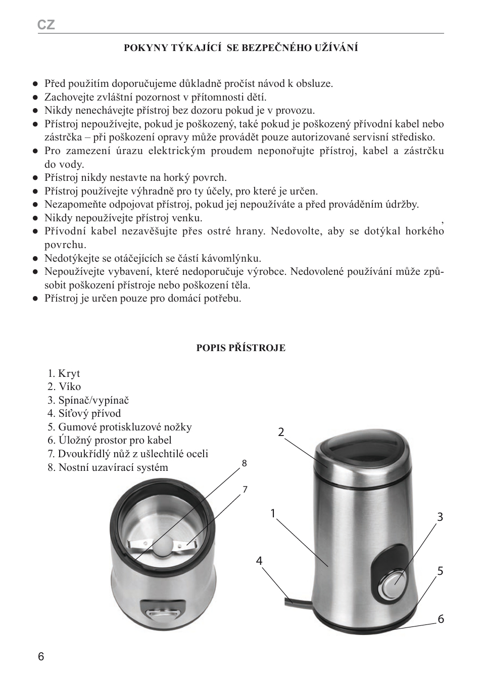 MPM MMK-02M User Manual | Page 6 / 24