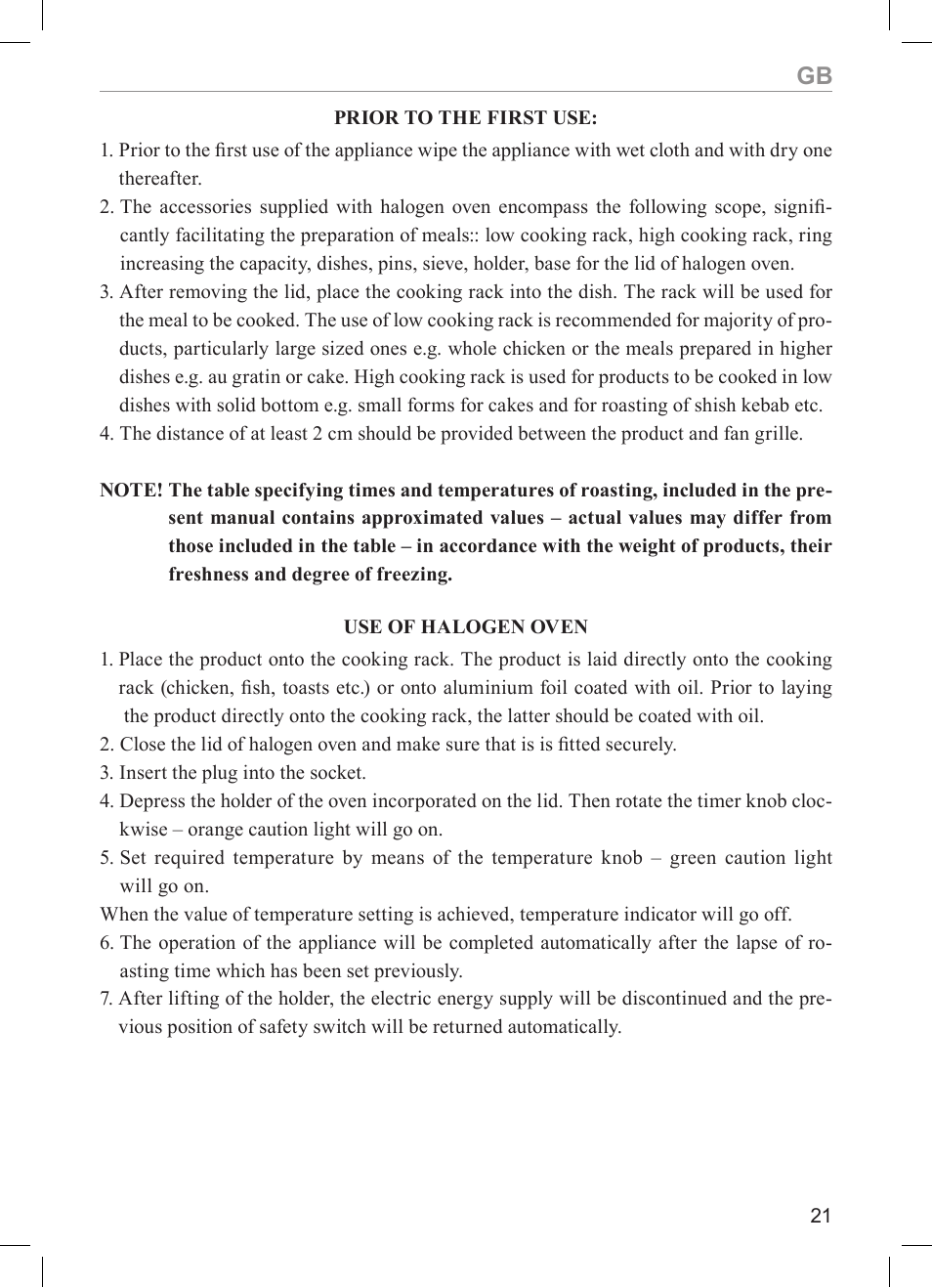 MPM MKO-01 User Manual | Page 21 / 60