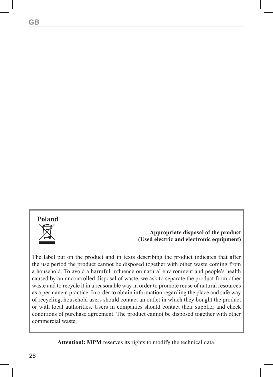 Poland | MPM MKO-01 User Manual | Page 26 / 60