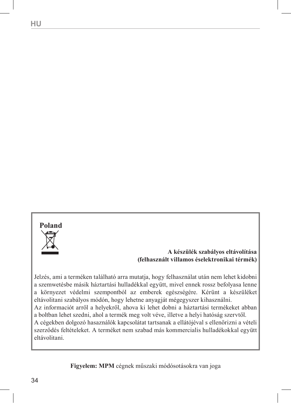 Poland | MPM MKO-01 User Manual | Page 34 / 60