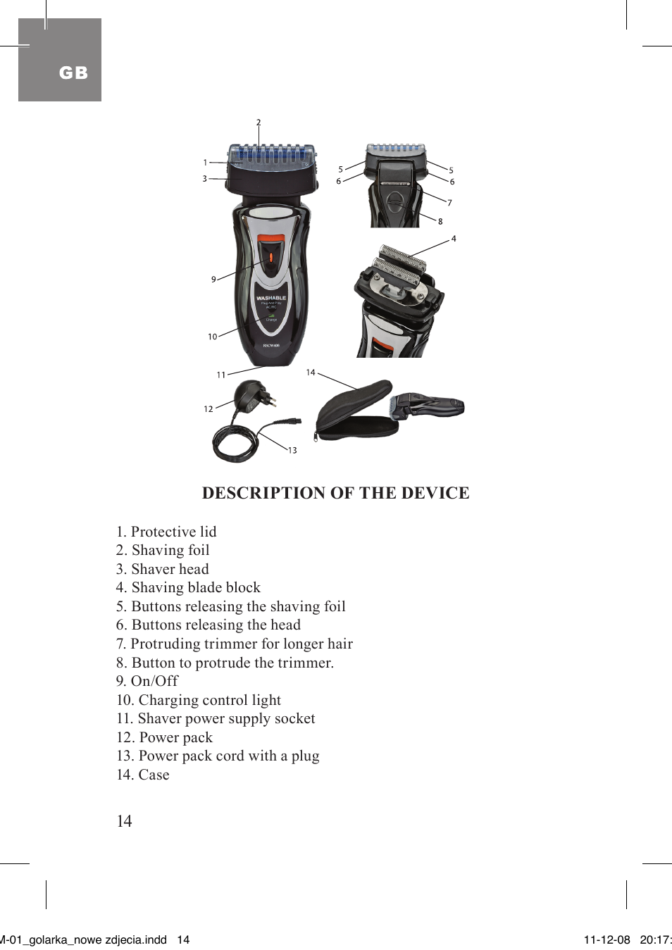 MPM MGM-01 User Manual | Page 14 / 38