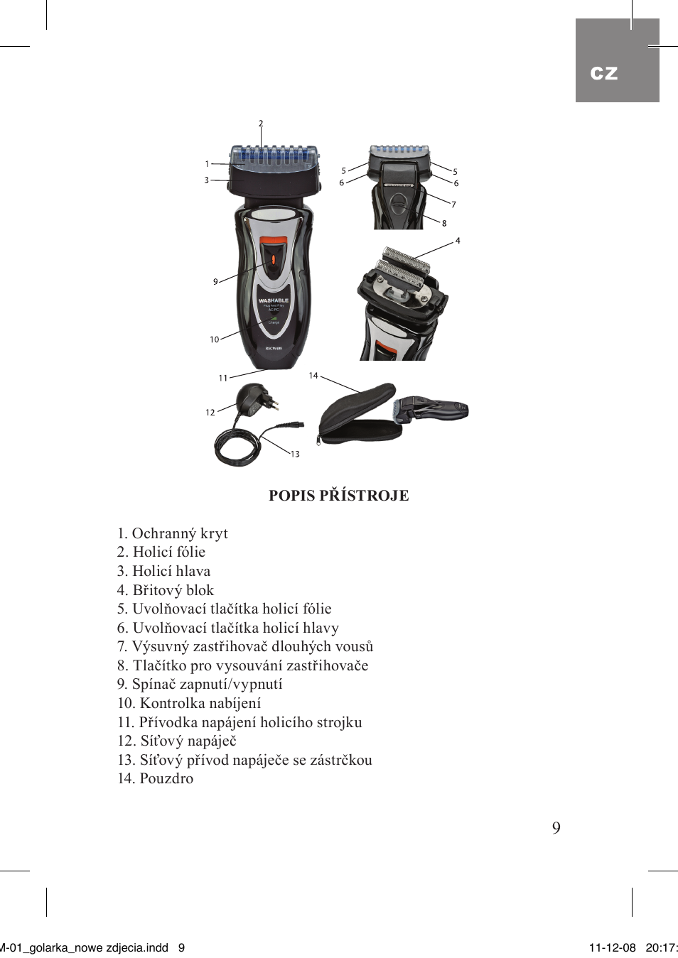 MPM MGM-01 User Manual | Page 9 / 38