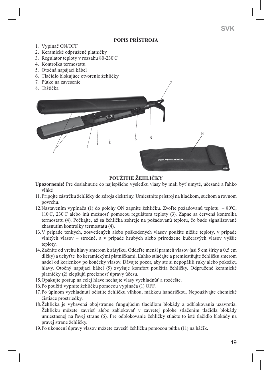 MPM MPR-03 User Manual | Page 19 / 24