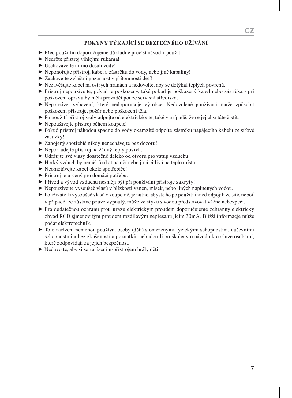 MPM MPR-02 User Manual | Page 7 / 32