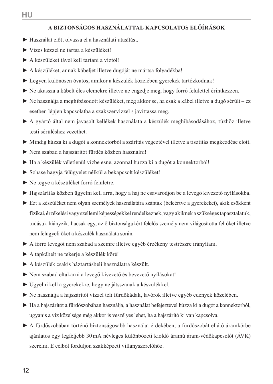 MPM ss-1803 User Manual | Page 12 / 24