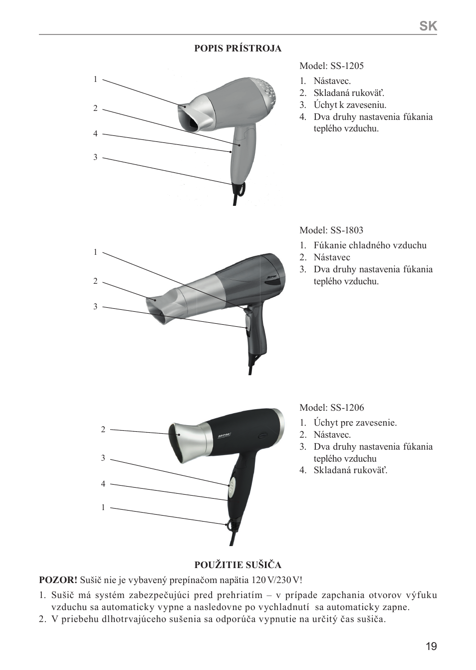 MPM ss-1803 User Manual | Page 19 / 24