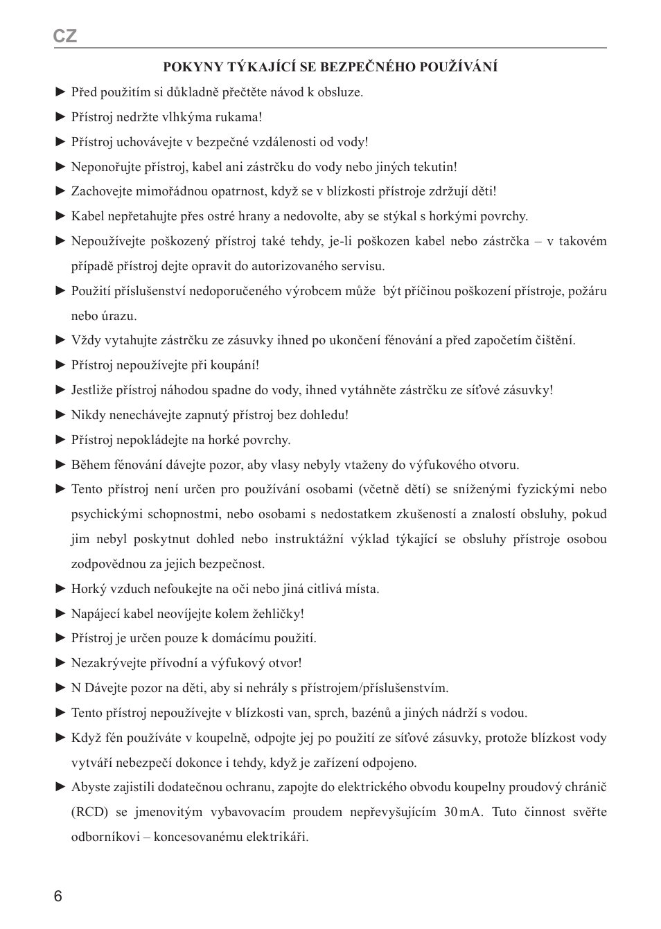 MPM ss-1803 User Manual | Page 6 / 24
