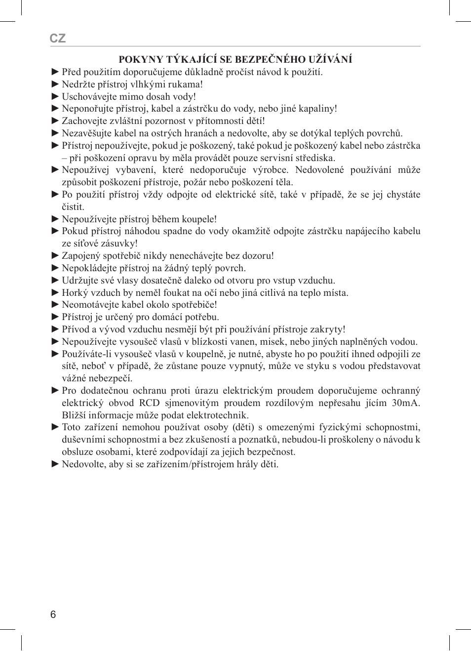 MPM MSW-06 User Manual | Page 6 / 24