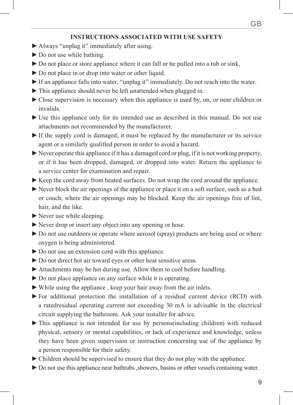 MPM MSW-06 User Manual | Page 9 / 24