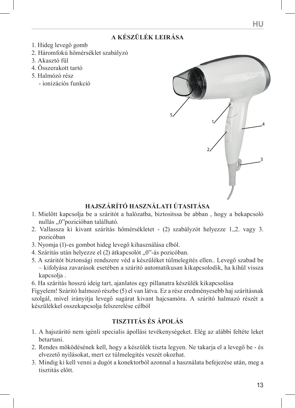 MPM MSW-05 User Manual | Page 13 / 24