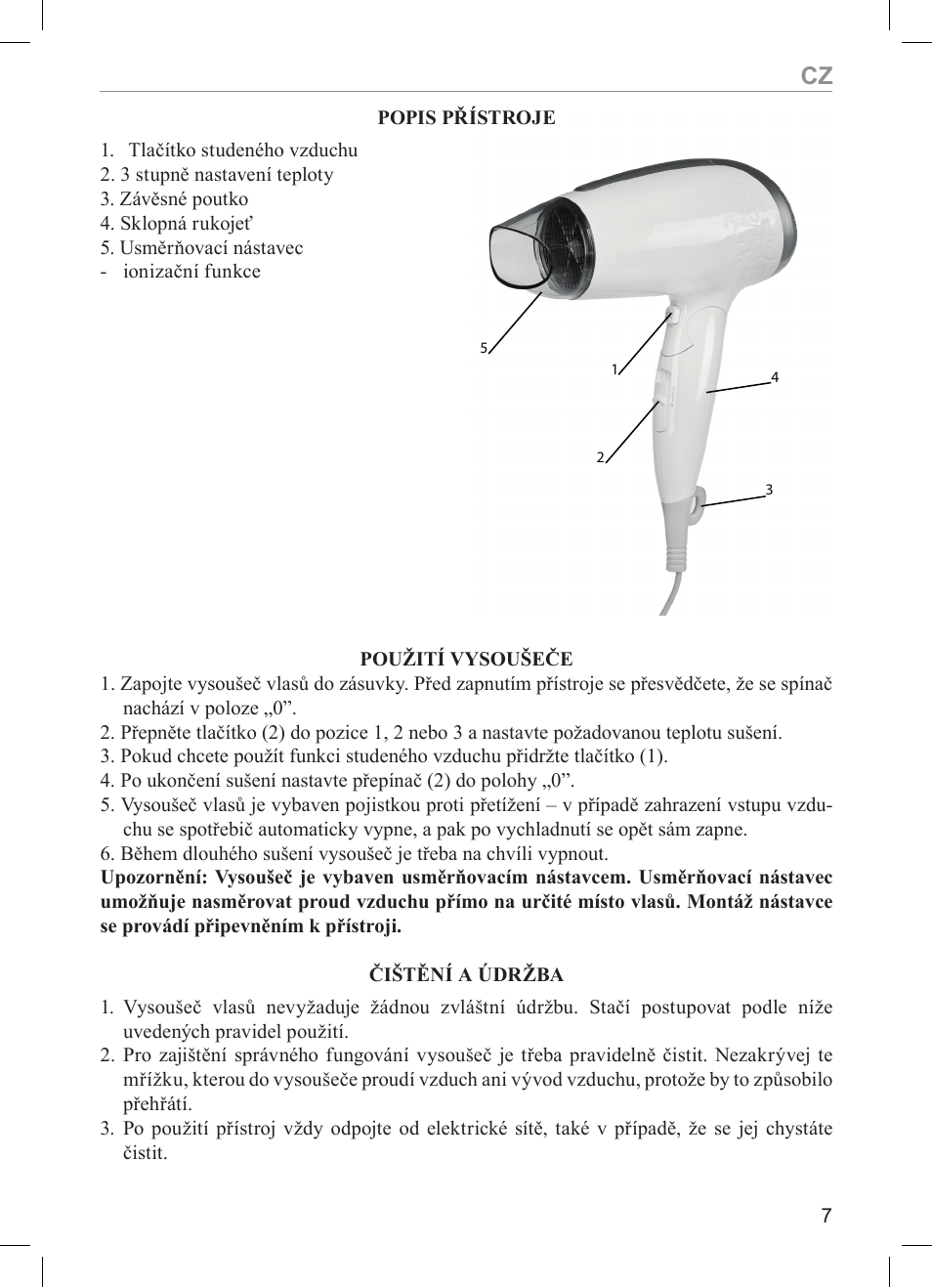 MPM MSW-05 User Manual | Page 7 / 24