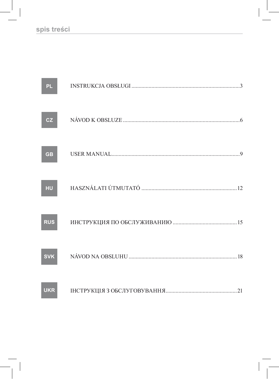 MPM MLO-03 User Manual | Page 2 / 24