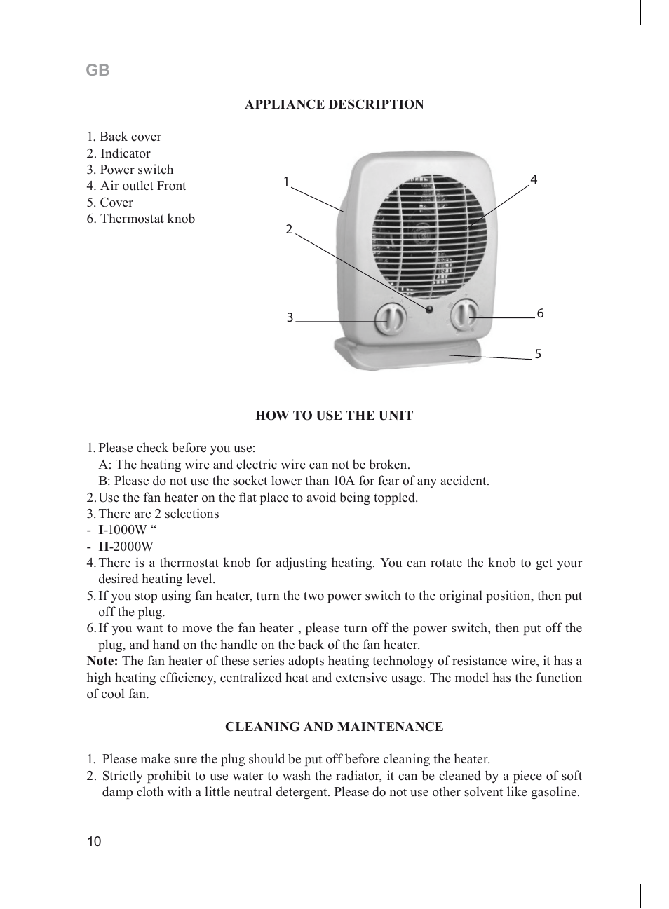 MPM MUG-04 User Manual | Page 10 / 24