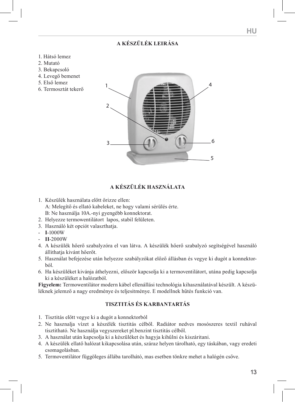 MPM MUG-04 User Manual | Page 13 / 24