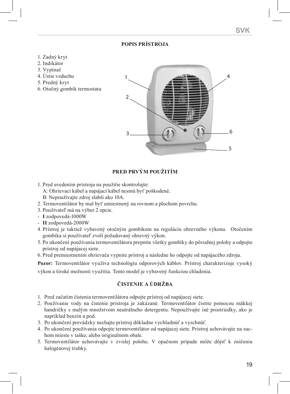 MPM MUG-04 User Manual | Page 19 / 24