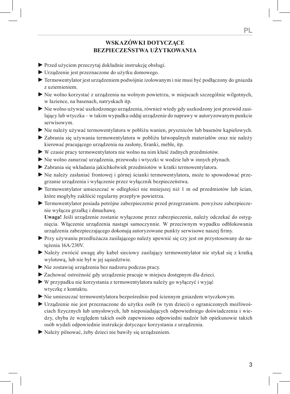 MPM MUG-04 User Manual | Page 3 / 24