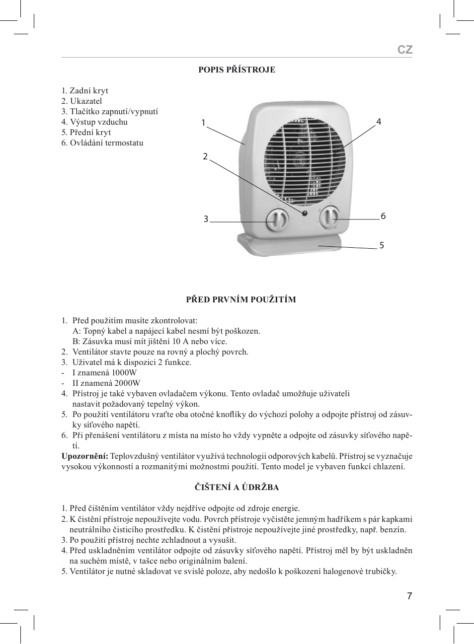 MPM MUG-04 User Manual | Page 7 / 24