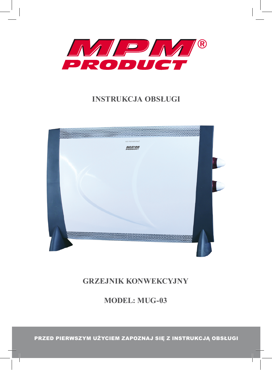MPM MUG-03 User Manual | 24 pages