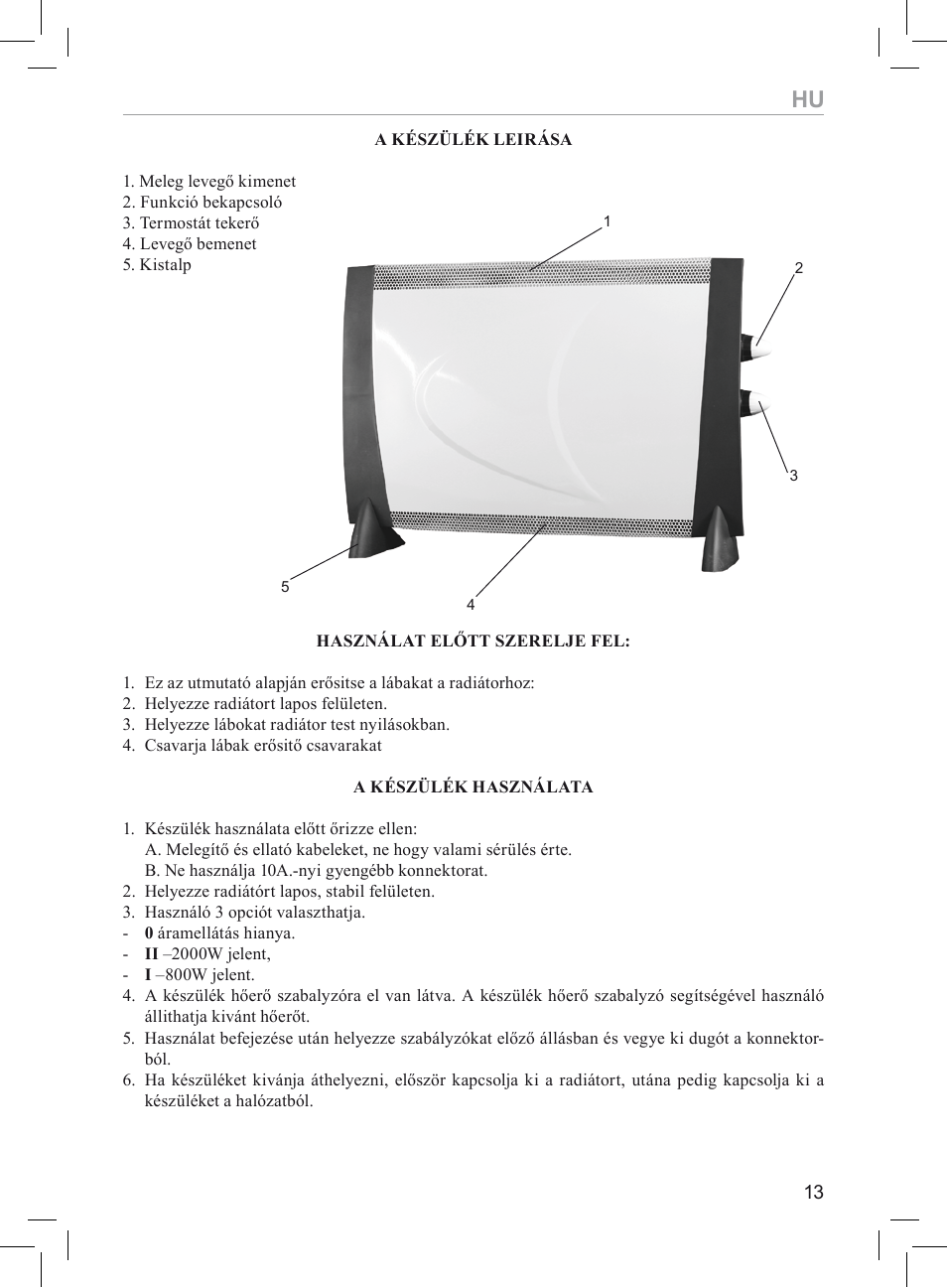 MPM MUG-03 User Manual | Page 13 / 24