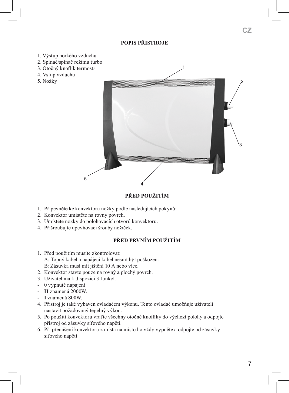 MPM MUG-03 User Manual | Page 7 / 24