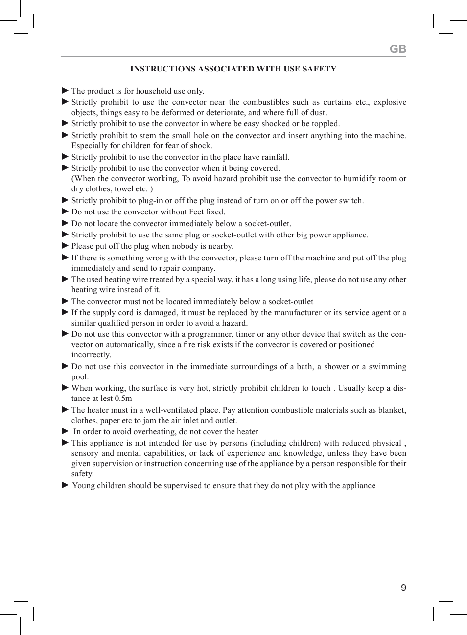 MPM MUG-03 User Manual | Page 9 / 24