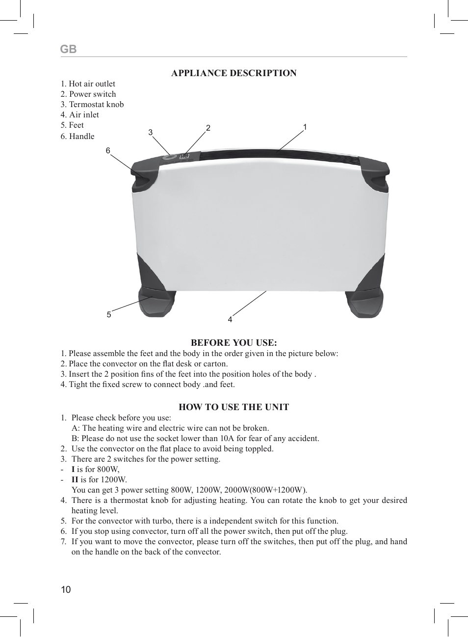 MPM MUG-02 User Manual | Page 10 / 24