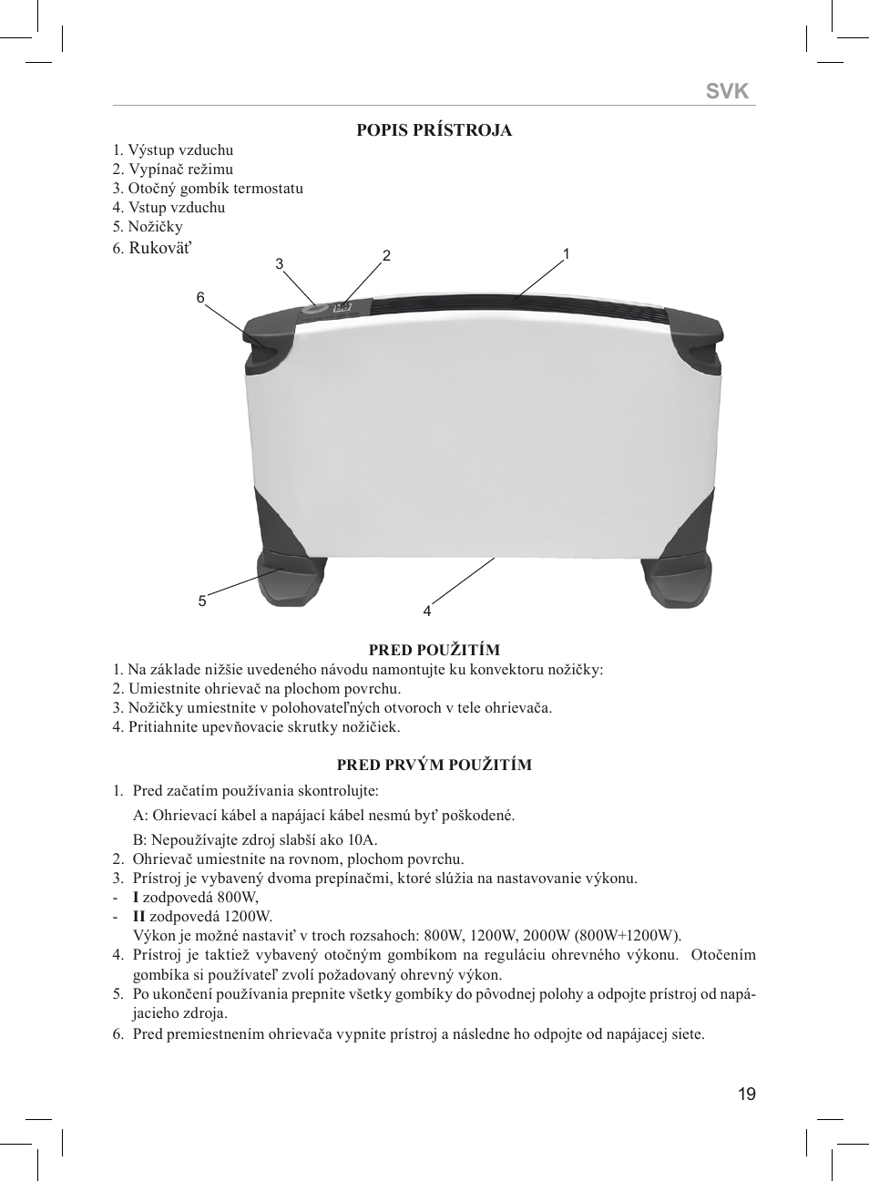 MPM MUG-02 User Manual | Page 19 / 24