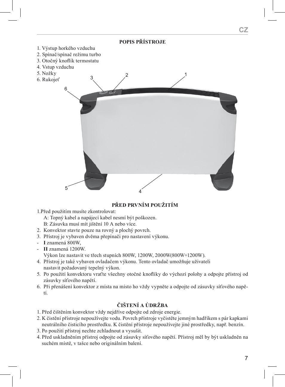 MPM MUG-02 User Manual | Page 7 / 24