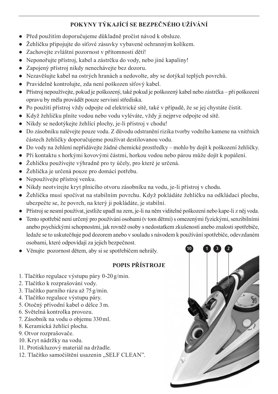 MPM MZE-04 User Manual | Page 8 / 36