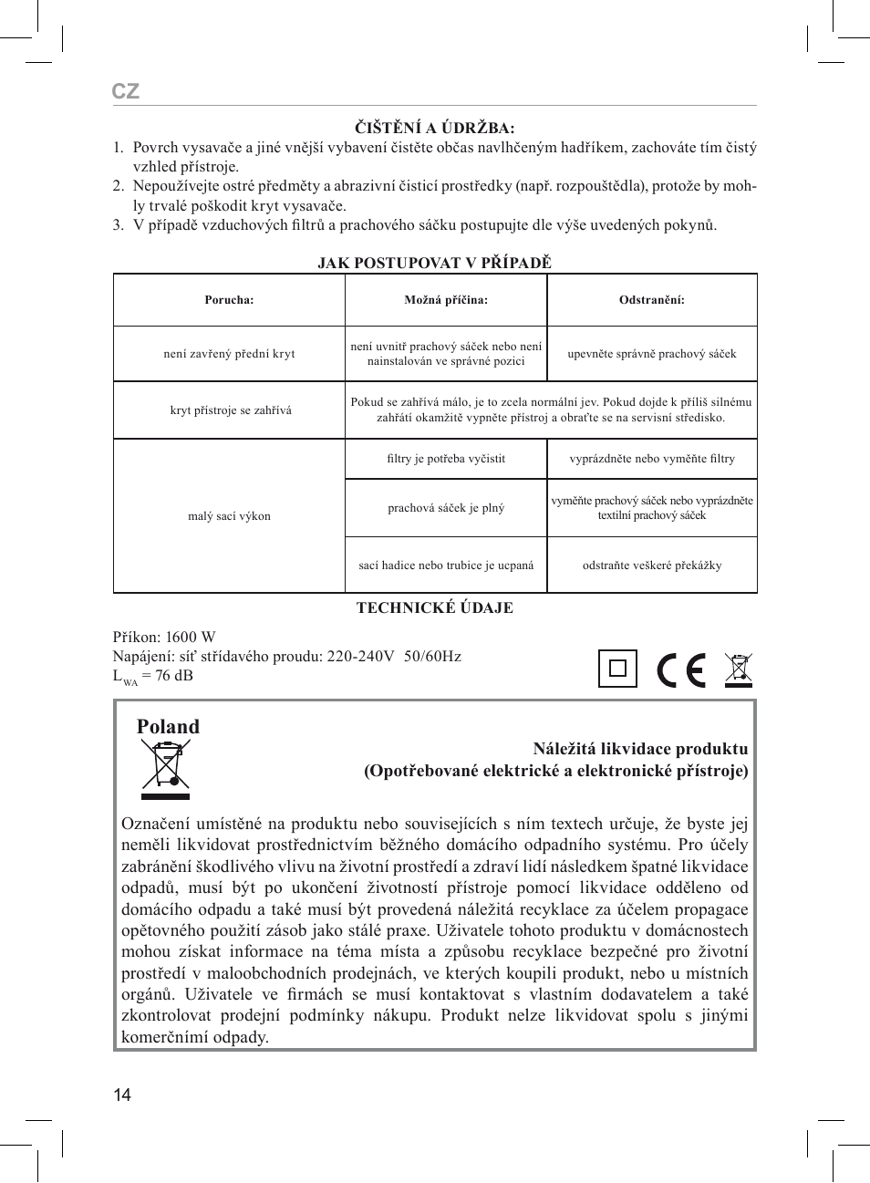 Poland | MPM MOD-05 User Manual | Page 14 / 48