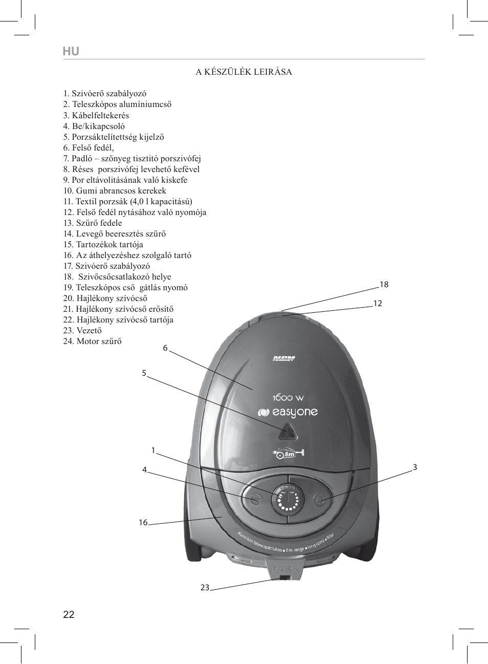 MPM MOD-05 User Manual | Page 22 / 48