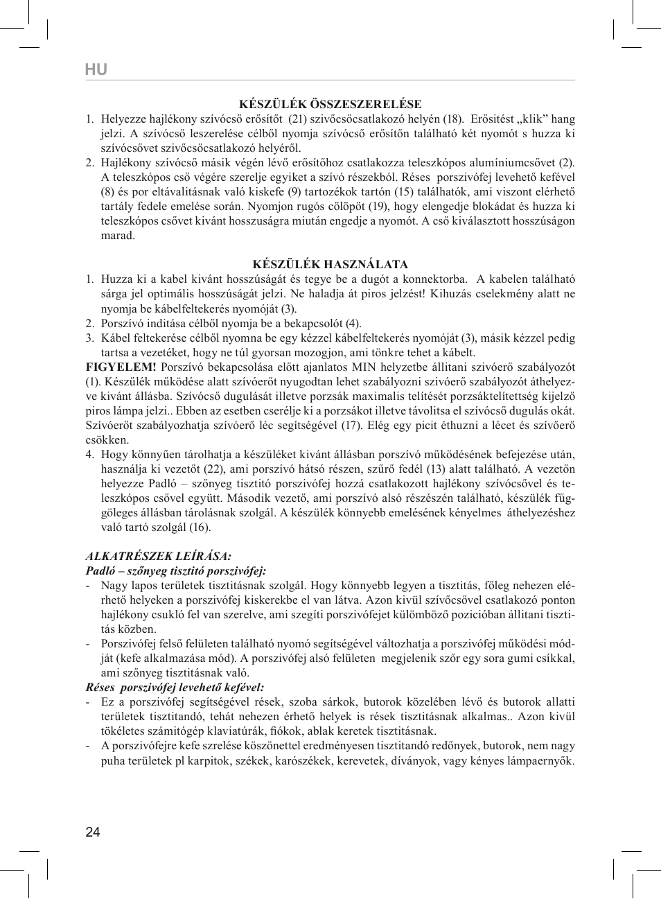 MPM MOD-05 User Manual | Page 24 / 48
