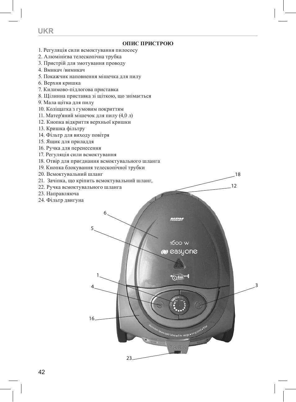 MPM MOD-05 User Manual | Page 42 / 48