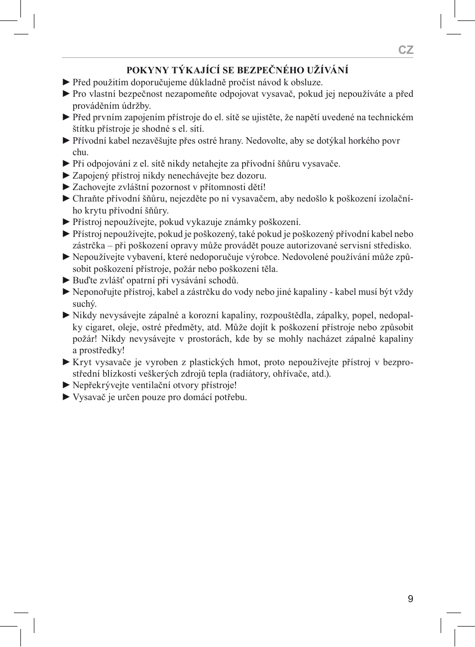 MPM MOD-05 User Manual | Page 9 / 48