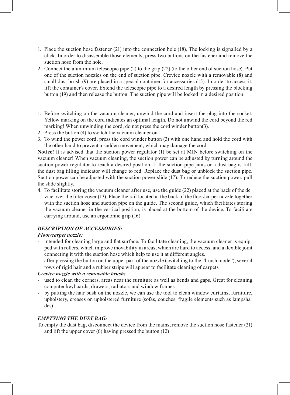 MPM MOD-04 User Manual | Page 18 / 48